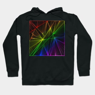 Geometric Rainbow Hoodie